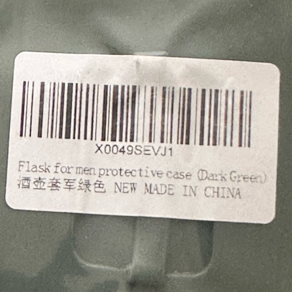 🆕 Protective Flask Case Dark Green - Picture 6 of 6